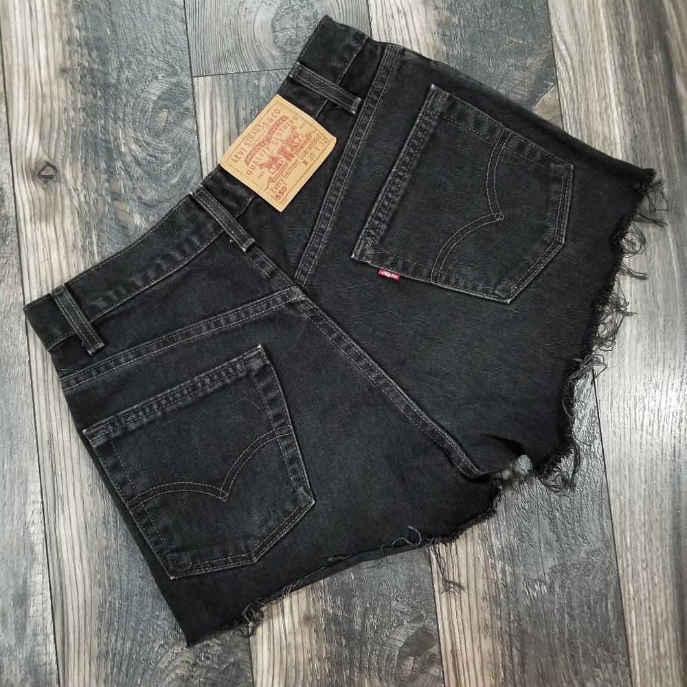 Vintage Levis Cut Off Board Shorts Made in USA